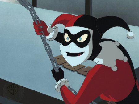 The New Batman Adventures Original Production Cel: Harley Quinn Hot on Sale