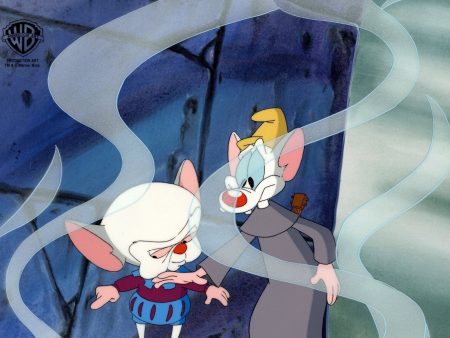 Pinky And The Brain Original Production Cel: Pinky and Brain Sale