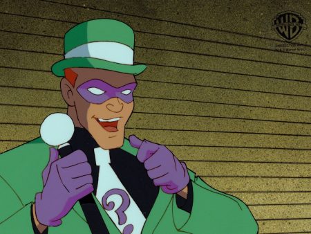 Batman The Animated Series Original Production Cel: The Riddler Discount