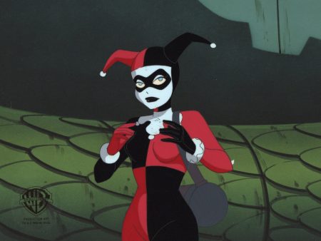 Batman The Animated Series Original Production Cel: Harley Quinn For Sale