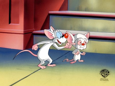 Pinky And The Brain Original Production Cel: Pinky and Brain Online Hot Sale