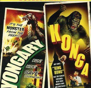 YONGARY KONGA  - DVD-MIDNITE MOVIES DOUBLE FEATURE Online Hot Sale