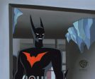 Batman Beyond Original Production Cel with Matching Drawing: Batman For Discount