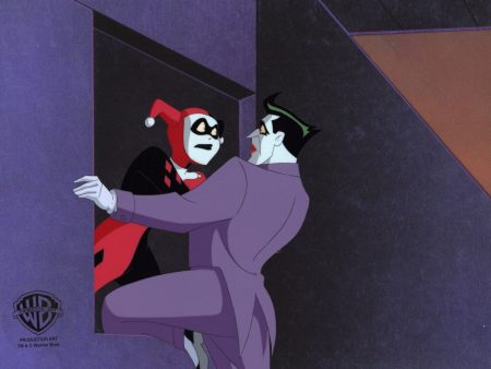 Batman The Animated Series Original Production Cel: Joker and Harley Online