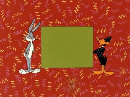 Looney Tunes Original Production Cel: Bugs Bunny and Daffy Duck Cheap