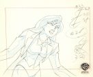 Batman The Animated Series Original Production Layout Drawing: Zatanna Online now