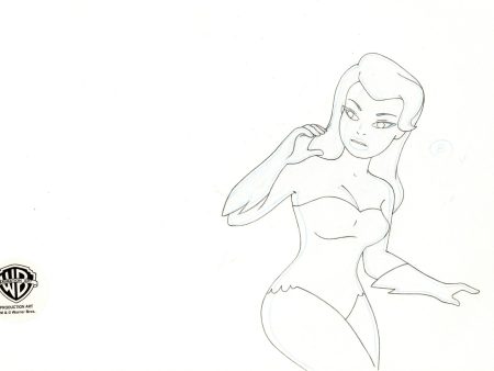 Batman The Animated Series Original Production Drawing: Poison Ivy Online