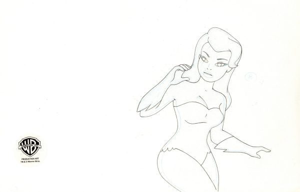 Batman The Animated Series Original Production Drawing: Poison Ivy Online