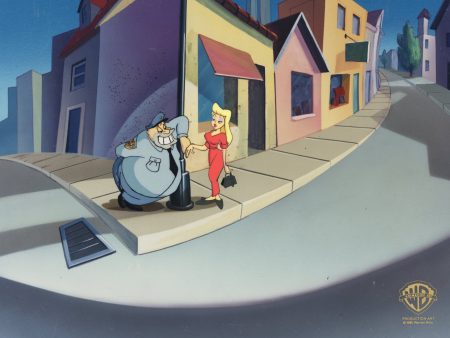 Animaniacs Original Production Cel: Ralph and Hello Nurse Online Hot Sale