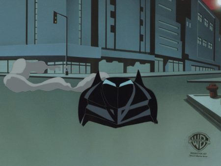 The New Batman Adventures Original Production Cel: Batmobile Sale