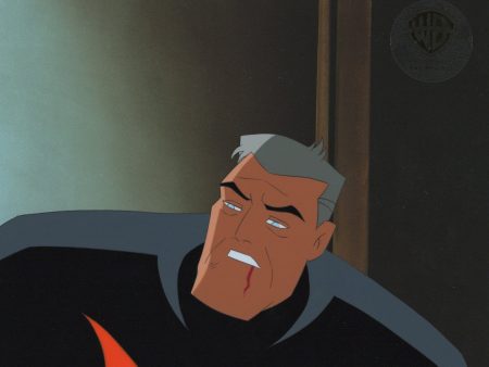 Batman Beyond Original Production Cel: Bruce Wayne Sale