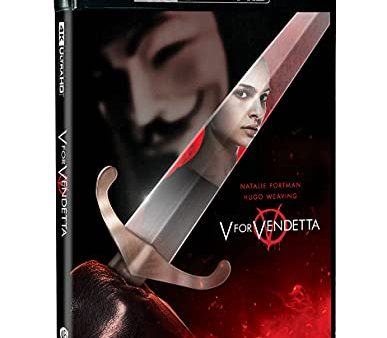 V FOR VENDETTA (4K ULTRA HD + BLU-RAY + DIGITAL) Discount