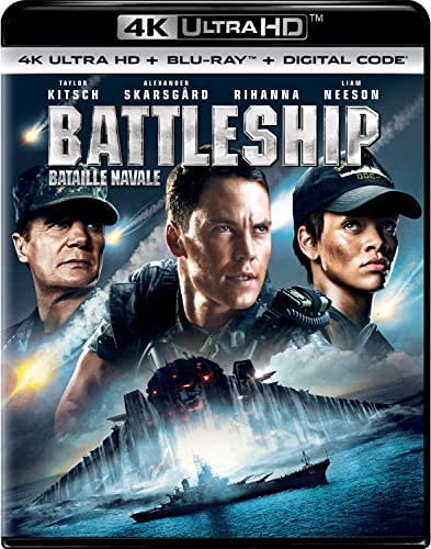 BATTLESHIP (MOVIE)  - BLU-4K-2012-LIAM NEESON-INC. BLU COPY Online Sale