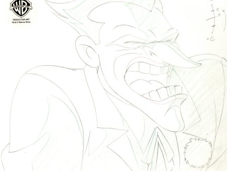 Batman The Animated Series Original Production Drawing: Joker Cheap