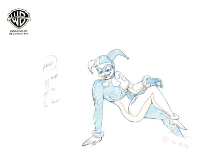 Batman The Animated Series Original Production Drawing: Harley Quinn Online