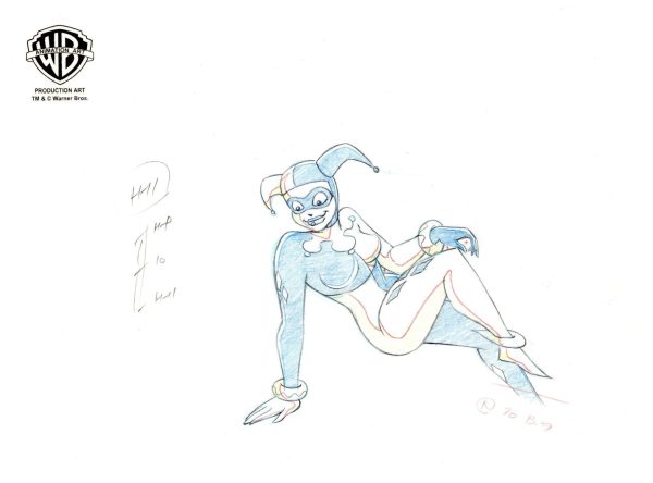 Batman The Animated Series Original Production Drawing: Harley Quinn Online