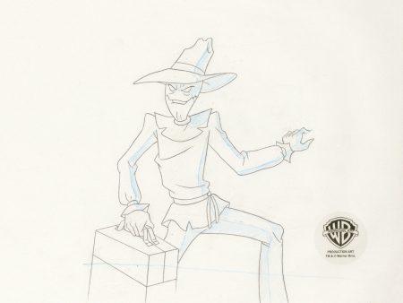 Batman The Animated Series Original Production Drawing: Scarecrow Online