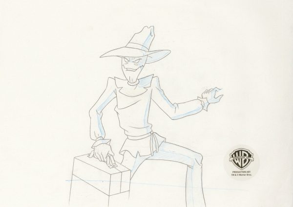 Batman The Animated Series Original Production Drawing: Scarecrow Online