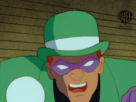 Batman The Animated Series Original Production Cel: Riddler on Sale