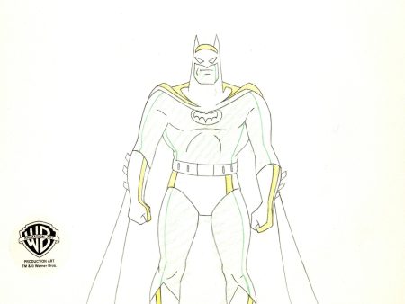 Batman The Animated Series Original Production Drawing: Batman Online Hot Sale