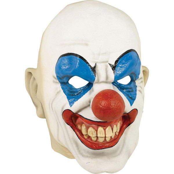 Adult Bald Clown Mask on Sale