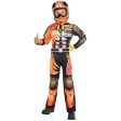 Child Motorcross Driver Costume Supply