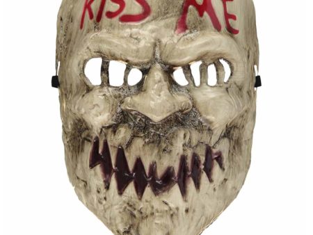 Adult Kiss Me Mask One Size Hot on Sale