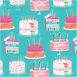 All Over Cakes Paper Jumbo Gift Wrap Cheap