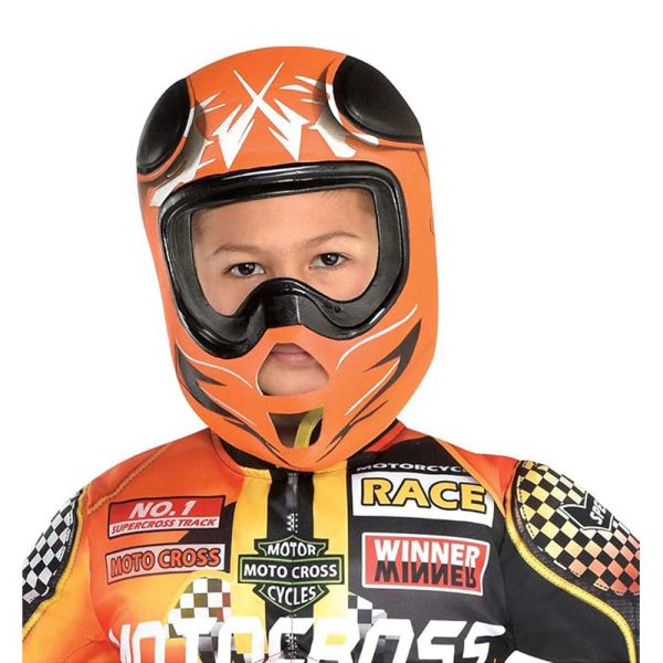 Child Motorcross Driver Costume Supply