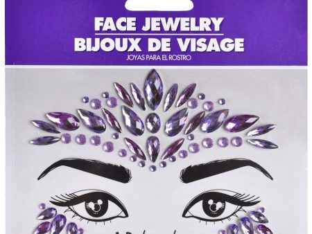 Purple Face Jewels on Sale