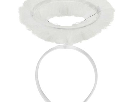 White Angel Halo Headband One Size Hot on Sale