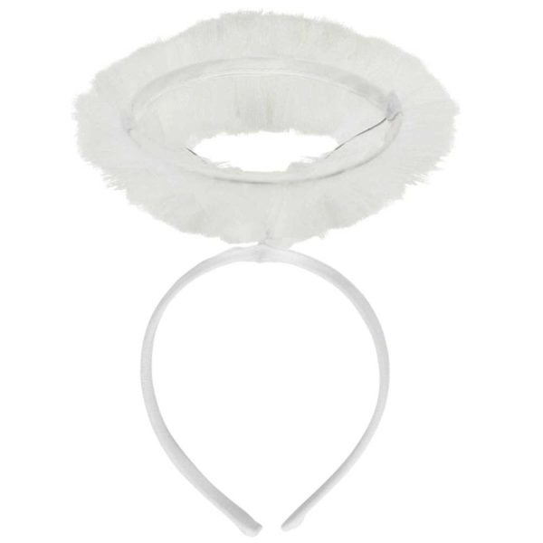 White Angel Halo Headband One Size Hot on Sale