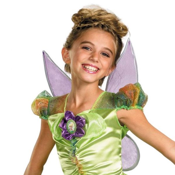 Child Tinker Bell Rainbow Classic Peter Pan Costume on Sale