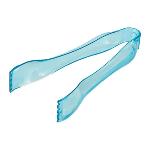 Caribbean Blue Mini Plastic Tongs Online now