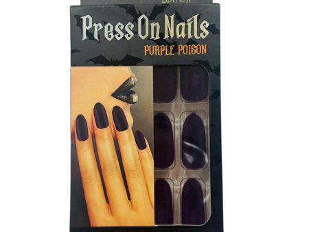 Press On Purple Poison Ardell Nails Discount