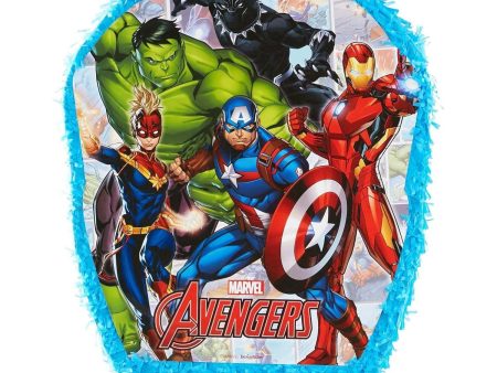 Marvel Avengers Power Unite Outline Pull Piñata Fashion