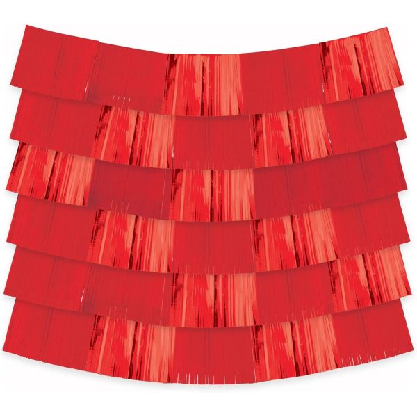 Apple Red Backdrop Decorations For Cheap