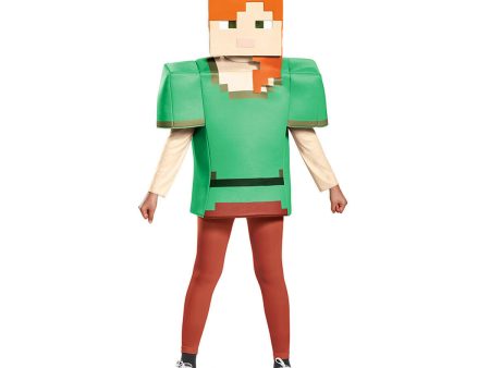 Child Minecraft Alex Classic Costume Online Hot Sale