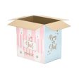 Baby Shower - Gender Reveal Boy or Girl Balloon Box Hot on Sale