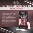 Red Metallic Ardell Nails Online