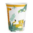 Get Wild Paper Birthday Cups 9oz 8pcs Sale