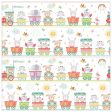 Baby Train Jumbo Paper Gift Wrap 16ft X 30in Supply