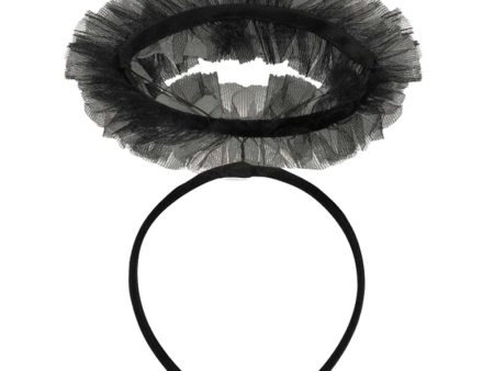 Black Angel Halo Headband One Size Online