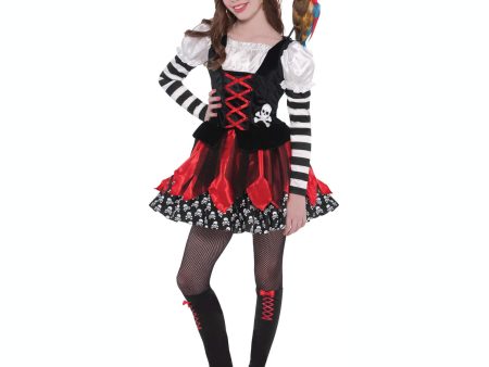 Child Crossbone Cutie Pirate Costume Hot on Sale