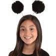 Black Headbopper Pom Pom Cheap