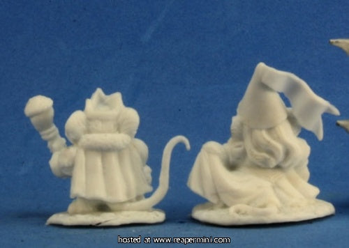 Reaper Miniatures - Mousling King and Princess Hot on Sale