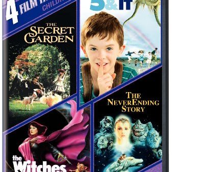 4 FILM FAVORITES: CHILDREN S FANTASY (THE SECRET GARDEN   5 CHILDREN & IT   THE WITCHES   THE NEVERENDING STORY) Cheap